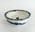 A late 19th to early 20th Ceramic strainer insert and bowl from the historic Faiencerie de Nimy in Belgium featuring a...