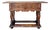 Spanish Renaissance Oak Console with Two Carved Drawers, 1890s For Sale