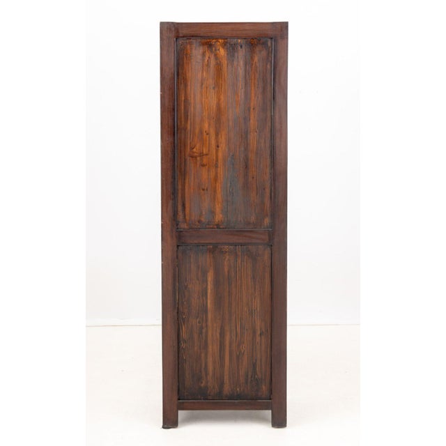 Brown Mid 20th Century Chinese Hongmu Cabinet For Sale - Image 8 of 9