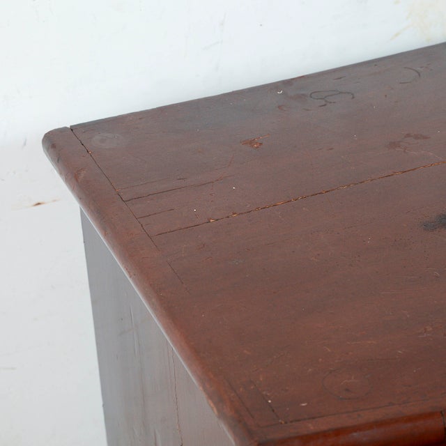 Antique English Mahogany Dresser For Sale - Image 14 of 18
