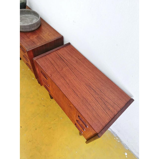 Vintage Danish Bedside Tables, 1950s, Set of 2 For Sale - Image 4 of 10
