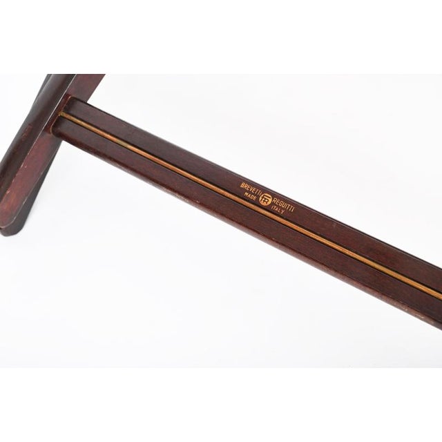 Ninfea Hand-Woven Folding Chair attributed to Gio Ponti for Fratelli Reguitti, Italy, 1950s For Sale - Image 17 of 18