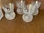 Glass 1960s Edinburgh Crystal Thistle Pattern Decanter & 4 Glasses For Sale - Image 7 of 7