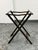 Folding Wood Butler’s Tray Table, Vintage For Sale In San Francisco - Image 6 of 12