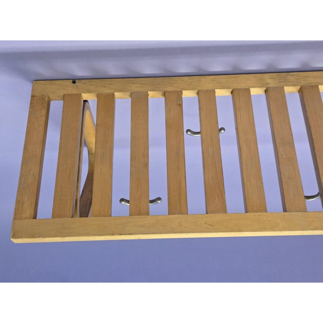 Tan Coat Rack by Alvar Aalto for Artek, 1940s, Set of 2 For Sale - Image 8 of 18