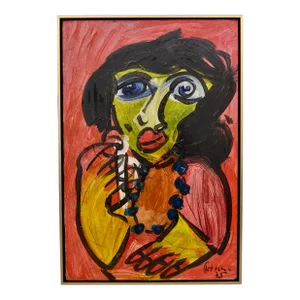 Nicely Framed Original Painting by Peter Keil