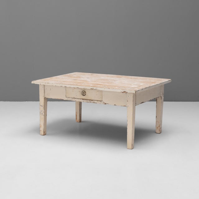 Low Pine Coffee Table, 1880s For Sale - Image 10 of 10