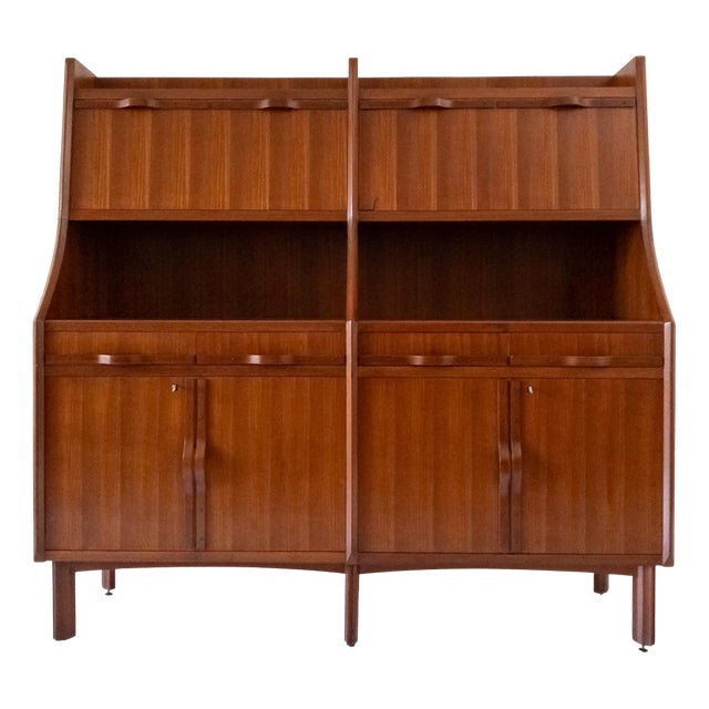 Highboard in the style of Gianfranco Frattini, Italy, 1950s For Sale