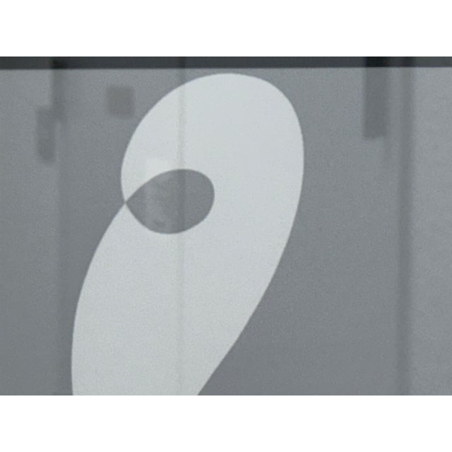 Black Circa 1970's Josef Albers G-Cleft Notes Variant Screenprint For Sale - Image 8 of 12