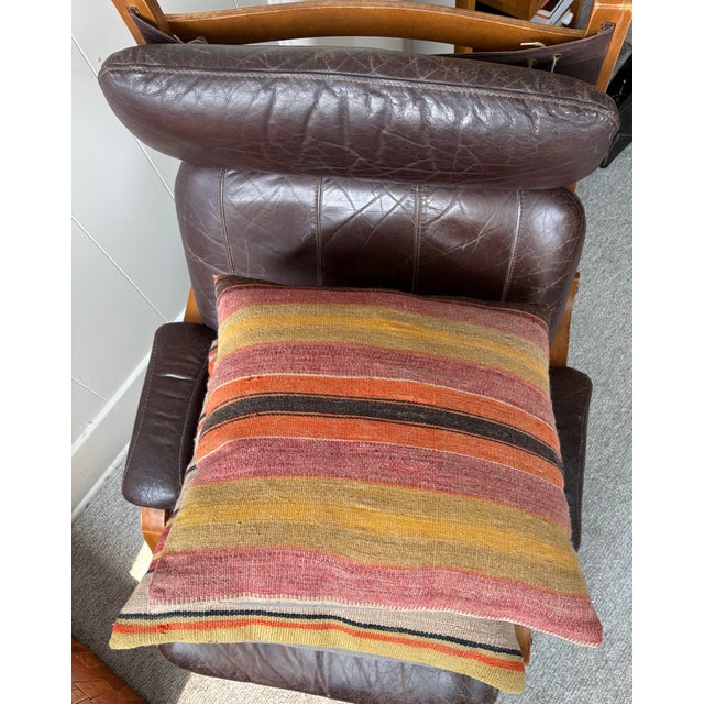 Textile Set of 4 Turkish Kilim Pillow Covers For Sale - Image 7 of 10