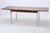 1960s Vintage Extendable Rosewood Dining Table in Chrome and Wood, 1960s For Sale - Image 5 of 14