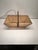Kenneth Ludwig Chicago English Wooden Gathering Basket With Metal Handle - $361 For Sale - Image 4 of 7