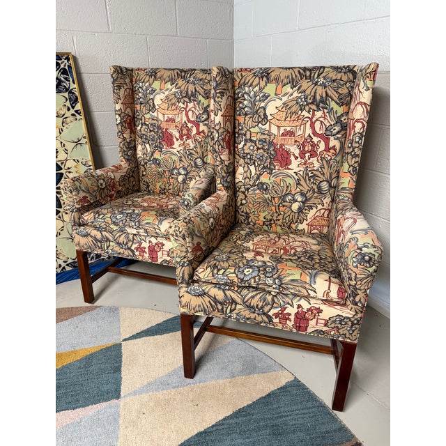 1960s Vintage Hickory Chair Host/Hostess Chairs [Pair] For Sale - Image 5 of 8