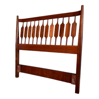 MCM Attributed to Kipp Stewart for Drexel“Declaration” Twin Headboard, Circa 1956 For Sale