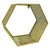 Small Yellow Cube Form Wall Unit attributed to Mathieu Matégot, 1950 For Sale