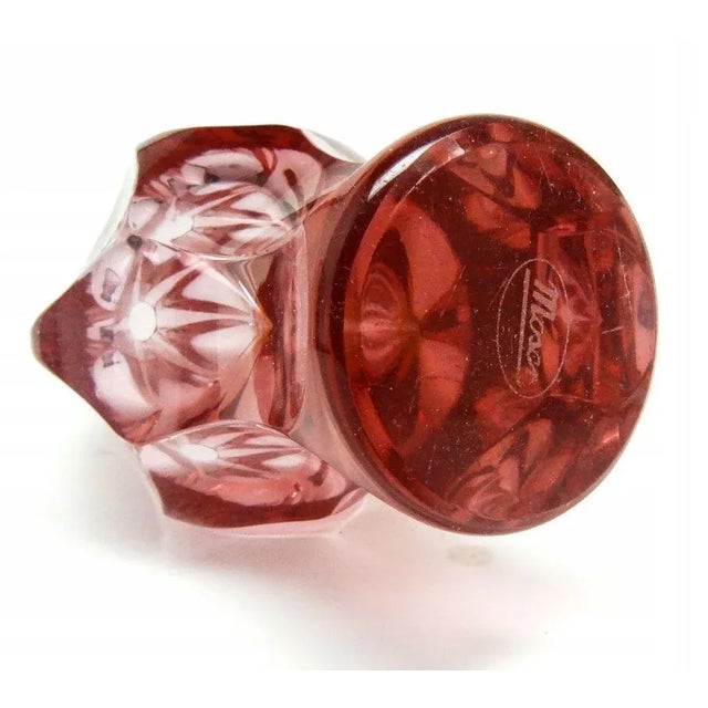 Art Deco Vase from Moser, Czechoslovakia, 1930s, in Very Good conditions. Designed 1920 to 1949 This piece has an...