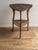 Art Nouveau Chestnut Pedestal Side Table, 1910 For Sale - Image 3 of 9