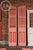 Gothic Antique Salvaged New Orleans Architectural Door & Window Panel Set For Sale - Image 3 of 14