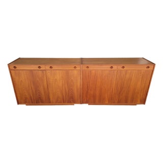 Scandinavian Modern Teak Credenza by Tage Olofsson - A Pair For Sale
