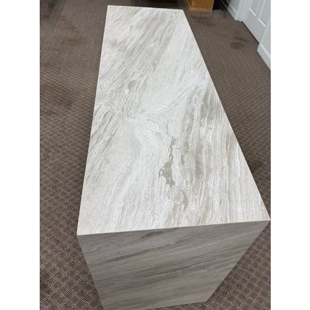 Baker Resort Collection Marble Lido Dresser For Sale - Image 9 of 12