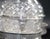 Glass Cut Glass and Silver-Plated Decanter with Tantalus, Set of 3 For Sale - Image 7 of 13