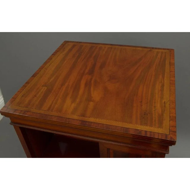 Edwardian Mahogany Revolving Bookcase, 1900s For Sale - Image 9 of 13