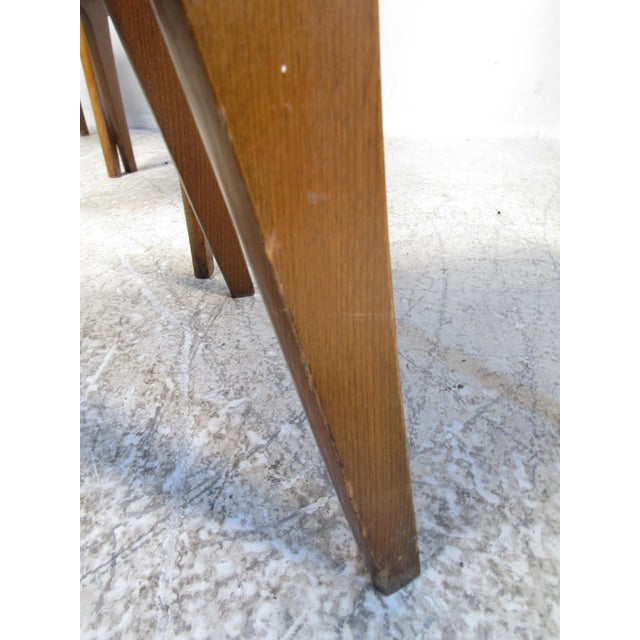 Mid 20th Century Highback Dining Chairs Attributed to Adrian Pearsall - 6 Pieces For Sale - Image 10 of 11