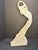Transparent Tall Frosted Lucite Figurine Dancing For Sale - Image 8 of 9