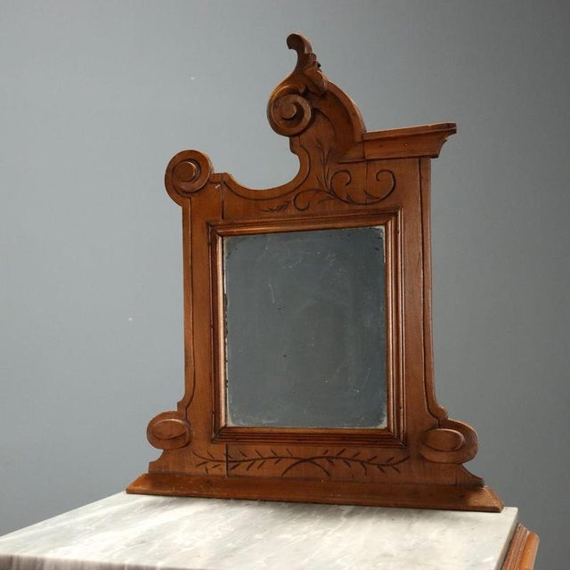 Wood Late 19th Century Walnut Nightstands, Set of 2 For Sale - Image 7 of 11