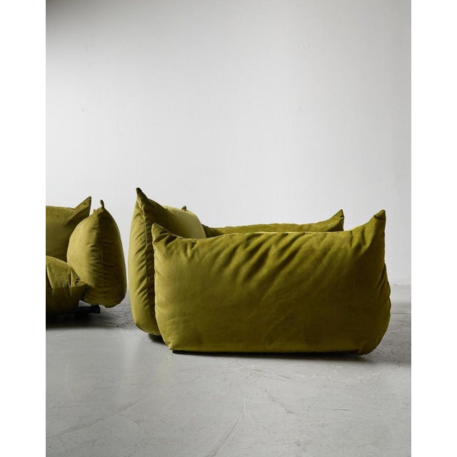 Seating Group attributed to Mario Marenco for Arflex, 1970s, Set of 3 For Sale - Image 11 of 12