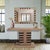 Robin Baron Leather Wrapped Console Table For Sale - Image 10 of 10
