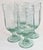 Late 20th Century Icy Green Goblets - Set of Four For Sale - Image 4 of 13