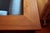 Brown Early 21st Century Amish Made Mission Arts and Crafts Cubic Panel Sofa Quartersawn Oak Sofa For Sale - Image 8 of 9