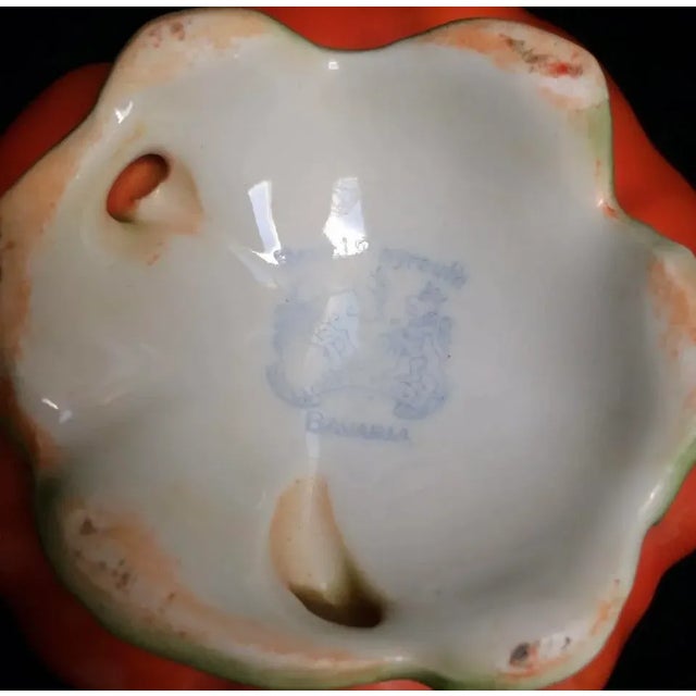 Art Nouveau Antique Royal Bayreuth 3 Piece Tomato Condiment Set For Sale - Image 3 of 11