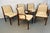 An exceptional set of (6) Bill Stephens for Knoll International bentwood dining chairs, showcasing the innovative design...