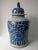 2020s Oriental Blue and White Decorative Porcelain Ginger Jar For Sale - Image 5 of 12