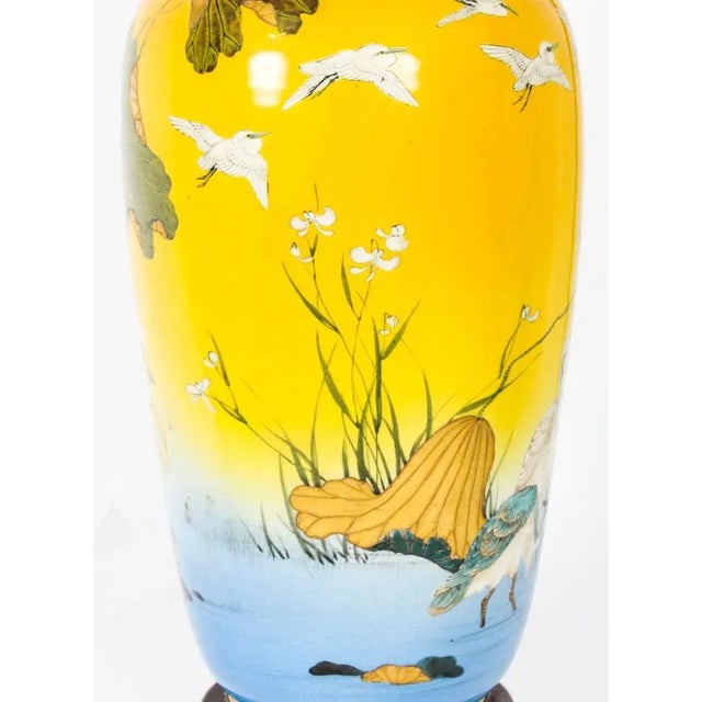 Antique Japanese Satsuma Taizan Vases, 1800s, Set of 2 For Sale - Image 14 of 18