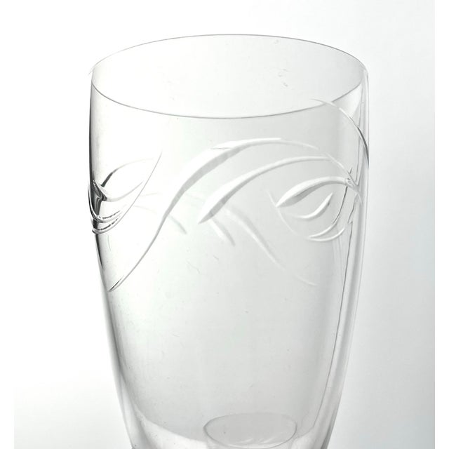 Tiffin Franciscan “Surf” Set of 6 Iced Tea Glasses For Sale In Dallas - Image 6 of 7