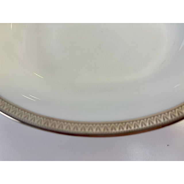 Charles Haviland & C. Parlon Limoges Malmaison Platinum (No Verge) Porcelain Set - 8 Pieces For Sale - Image 15 of 17