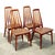 Mid-Century Modern Koefoed Hornslet “Eva” Set of 4 Teak Dining Chairs For Sale - Image 3 of 17