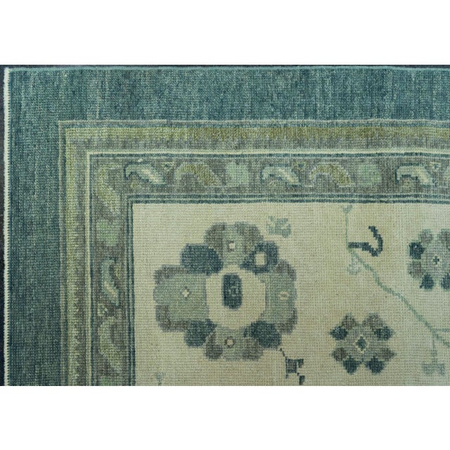 Turkish Oushak Rug 12' x 14'8" #19525 For Sale - Image 4 of 8