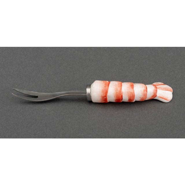 Harlequin Shellfish Service, 20 Pcs. For Sale - Image 13 of 18