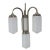 Metal Bauhaus Chrome and Glass Pendant Lamp, 1930s For Sale - Image 7 of 7