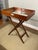 Marked Butler Tray on Stand in Mahogany -- 19th Century For Sale - Image 9 of 11