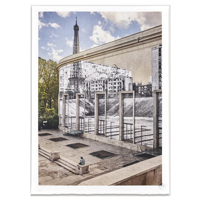 JR, At the Palais De Tokyo, August 28, 2020, 4:12 p.m., Paris, 2020, Lithograph For Sale
