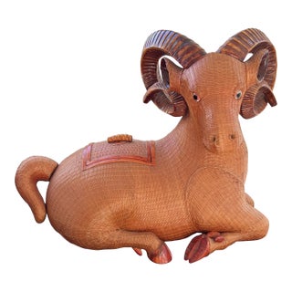 Shanghai Handicrafts Finely Woven Wicker Tan Basket For Sale