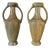 Vintage Amphora Vases by Gilbert Méténier, 1920s, Set of 2 For Sale