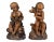 Gothic Revival Carved Cherubs, Set of 2 For Sale