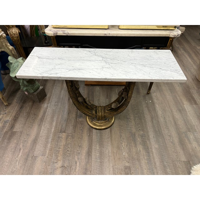 1930s Italian Art Deco Bronze Console Table For Sale - Image 9 of 18