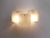Kalmar Modernist Frosted Ice Glass Wall Lamp attributed to J. T. Kalmar for Kalmar, 1960s For Sale - Image 4 of 10